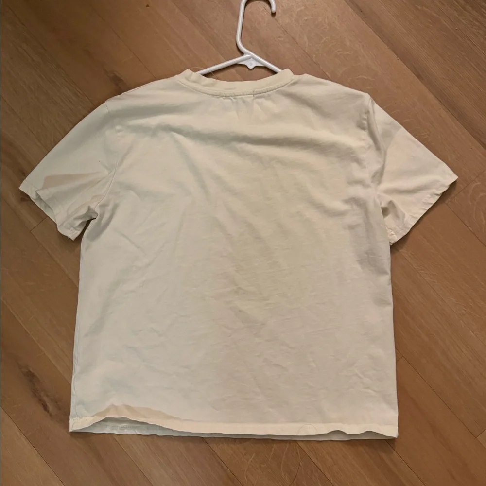 Bagels Graphic Cream T-Shirt - Picture 2 of 2